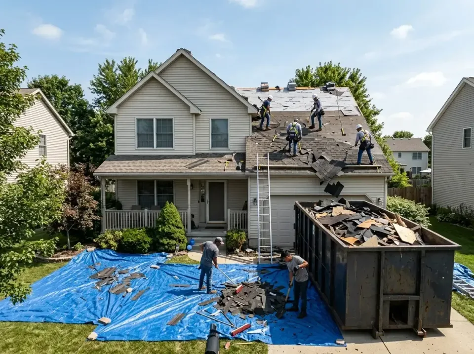 roof-replacement-debris-remova-004 — frequently asked questions, Cheapest Dumpster Rentals in North Richland Hills, TX
